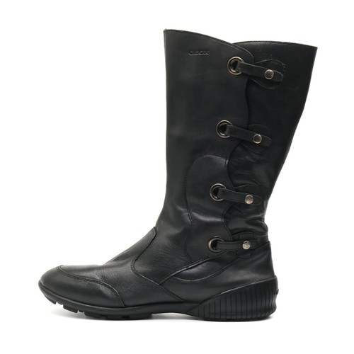Geox damen stiefel schwarz - geox,