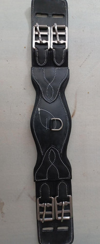 Kurzgurt leder schwarz - leder, 40