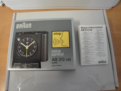 Reisewecker braun voice - reisewecker,