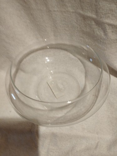 Glas schale bauchig - bauchig, deko
