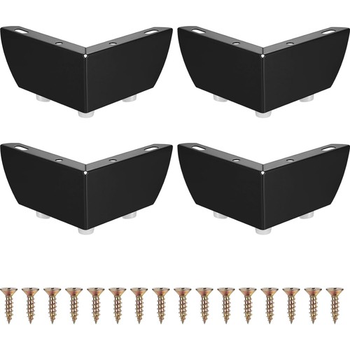 Möbelfüße schwarz 55mm - schwarz,