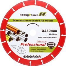 Diamanttrennscheibe 115 125 230mm Metall Eisen Stahl für Winkelschleifer Flex