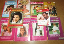 16 Romane, 10 Romanhefte oder Mehrfachbände Arzt Adel Courths-Mahler Liebe zh122