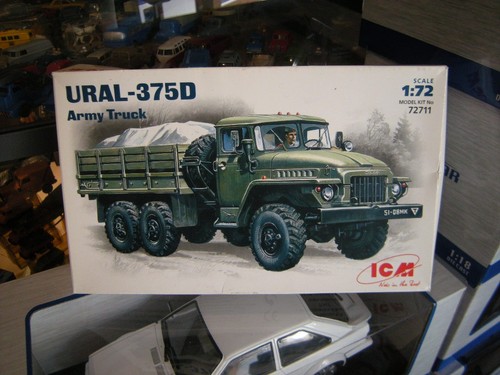 Icm ural 375d army truck - army,