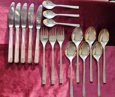 Seibel Kleeblatt Besteckkasten 6 Personen unvollständig 100 versilbert