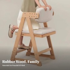 Verstellbarer Holzstuhl für