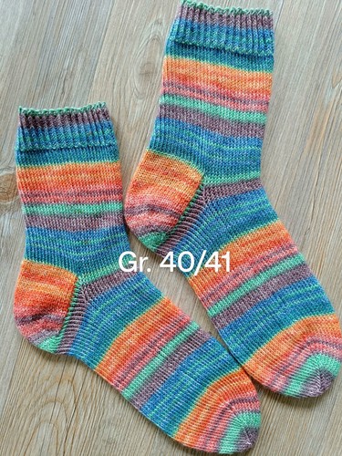 Handgestrickte woll socken - woll,