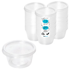 Enpack Dressingbecher mit Deckel 80ml aus PP 500 Stück für Dressings,Soßen 