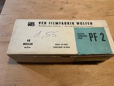 10 Stk. ORWO PF2 Positiv-Feinkornfilm 5m, 35mm perforiert in OVP