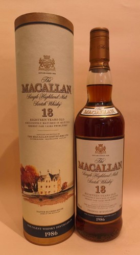 The macallan 1986 years - macallan,
