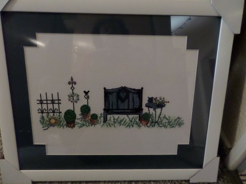Kreuzstich bild friesenbank - kreuzstich-bild, "friesenbank"
