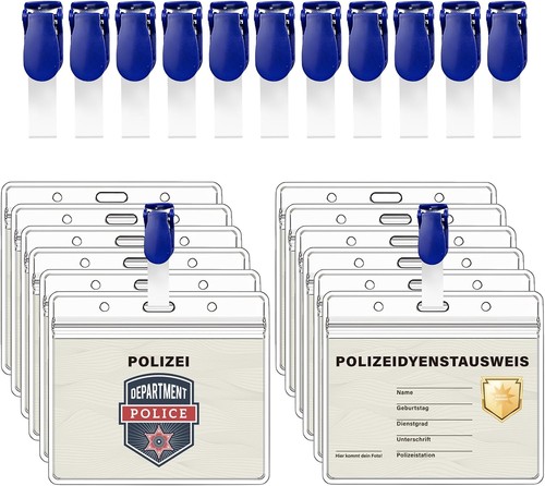 Stück polizei ausweise mit - 12,