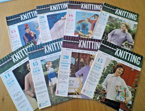 Vintage modern knitting - vintage, 8