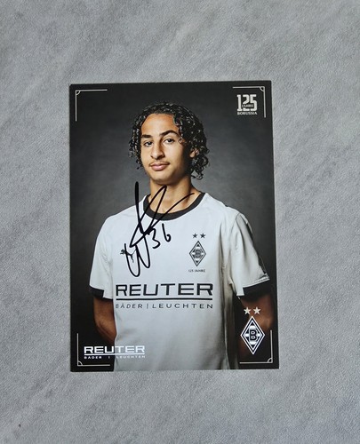 Wael mohya autogrammkarte - wael,