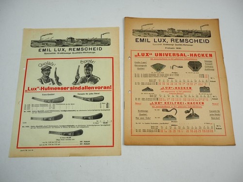 Emil lux remscheid werkzeug - lux,