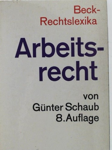 Arbeitsrecht von z - a, z: