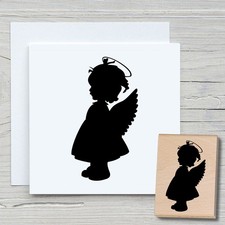 Stempel Engel Mädel -