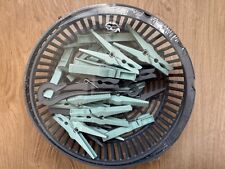 25 Wäscheklammern + KORB