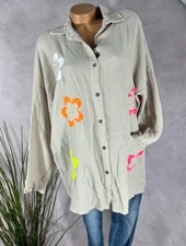 Long BLUSE Hemd Tunika