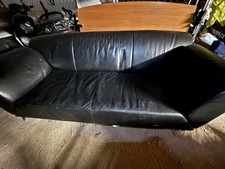 Couch echt Leder  3 sitzer 