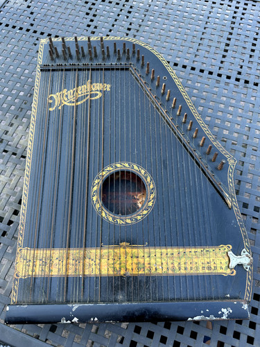 Menzenhauer antike zither - menzenhauer,