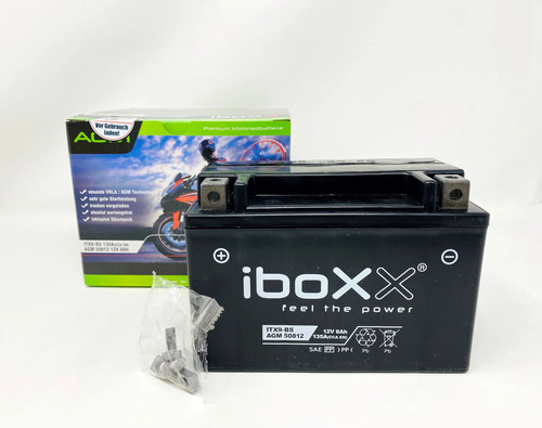 Motorrad batterie ytx9 - batterie, ytx9-bs