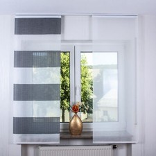 2er Set Schiebegardine