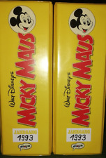 MICKY MAUS  kompletter Jahrgang 1993,  2 Sammelordner, TOP-Erhaltung