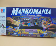 Mankomania 1. blaue Ausgabe von MB Spiele ©1985