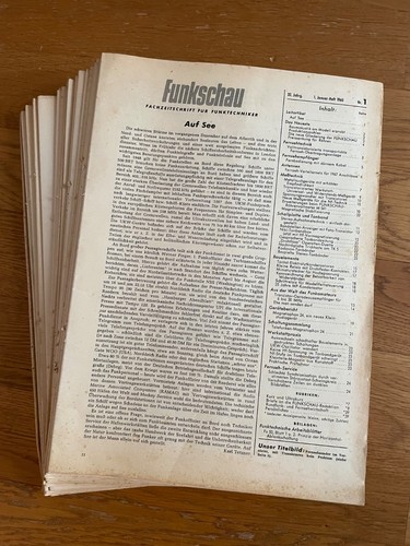 Funkschau 1960 heft 24 - heft, 1-24