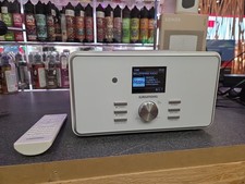 Grundig DTR 6000 X Internetradio Bluetooth 2.4" Tft Weckfunktionen DAB+ weiß