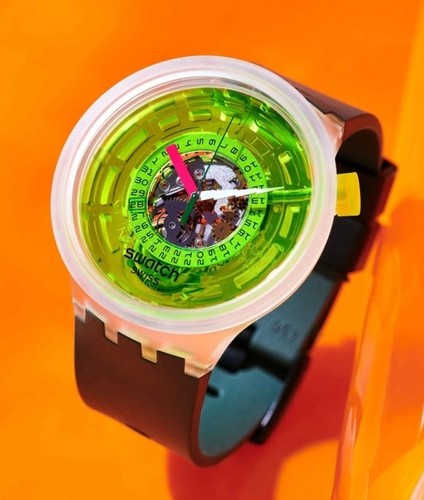 Swatch blinded neon - neon, +