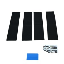 2PCS Kennzeichenhalter Klett