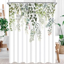 Duschvorhang 240x200 cm Grün