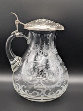 Glaskaraffe mit Schwerem 800er