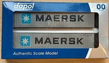 dapol spur 00   2x Container Maersk