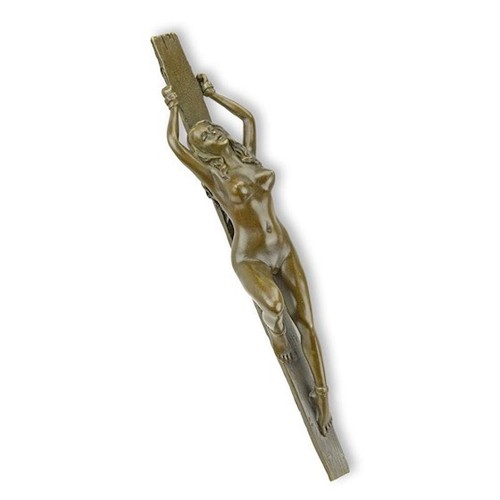 Bronze skulptur figur - bronze,