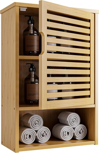 Badezimmerschrank bambus - badezimmerschrank,