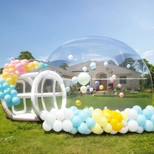 3M TPU Aufblasbare Blase Haus Transparent Ballon Zelt Kinder Outdoor Party Deko