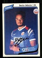 Dario Gebuhr Autogrammkarte