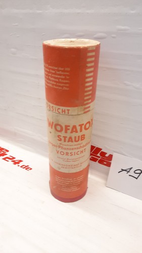 Wofatox ddr verpackung leer - ddr,