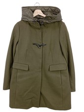 FAY Kapuzenmantel Damen Mantel Gr. DE 40 khaki Casual-Look