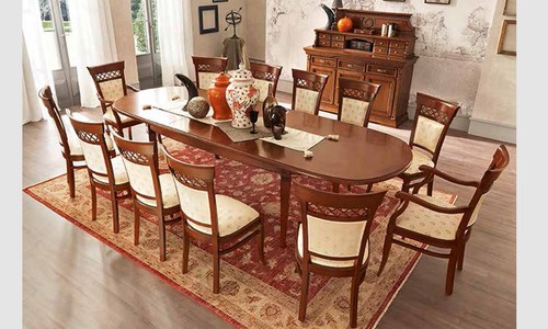 Esstisch speisetisch oval - esstisch,