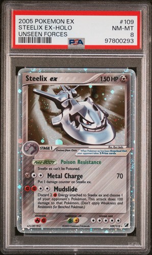 2005 pokémon steelix - steelix, ex
