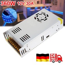 360W DC 12V 30A Schaltnetzteil Netzteilzubehör Transformator Power Supply