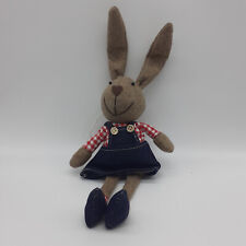 Hasendame Hase Osterhase Ostern Osterdeko Dekoration Stoff Stofftier Blue Jeans
