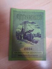 Ostfreesland Kalender 2004 Ostfriesland