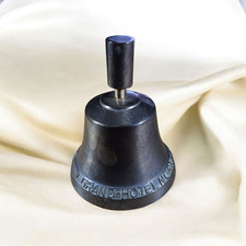 Alte Messingglocke Grand Hotel Nürnberg Silvester 1970 Rezeptionsglocke