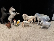 schleich animals lot 8