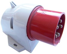 CEE Wandstecker 5-polig Stecker Einbaustecker 32A 5p ABL17 (5231)